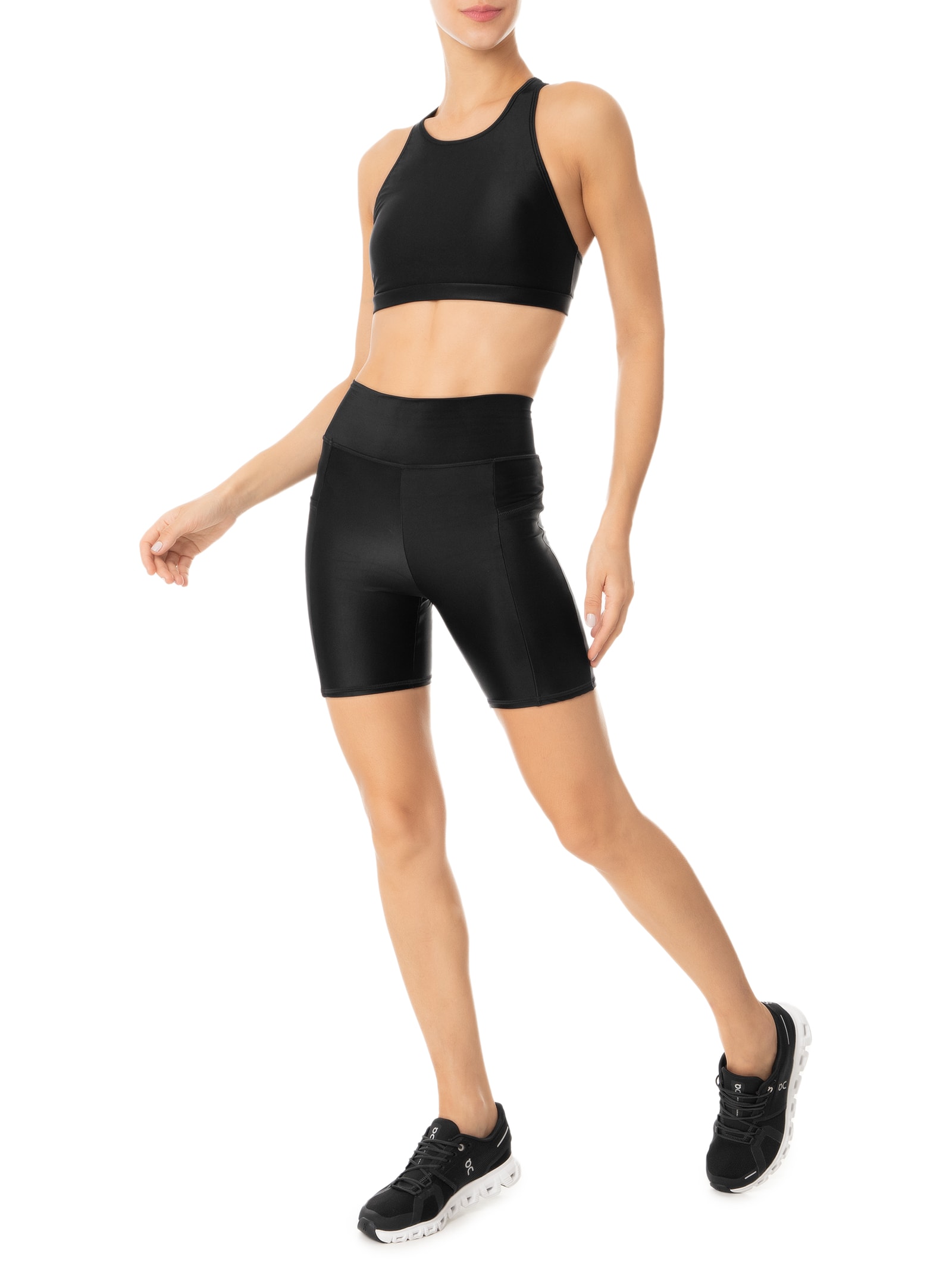 Bermuda Feminina Lisa Preto Body For Sure