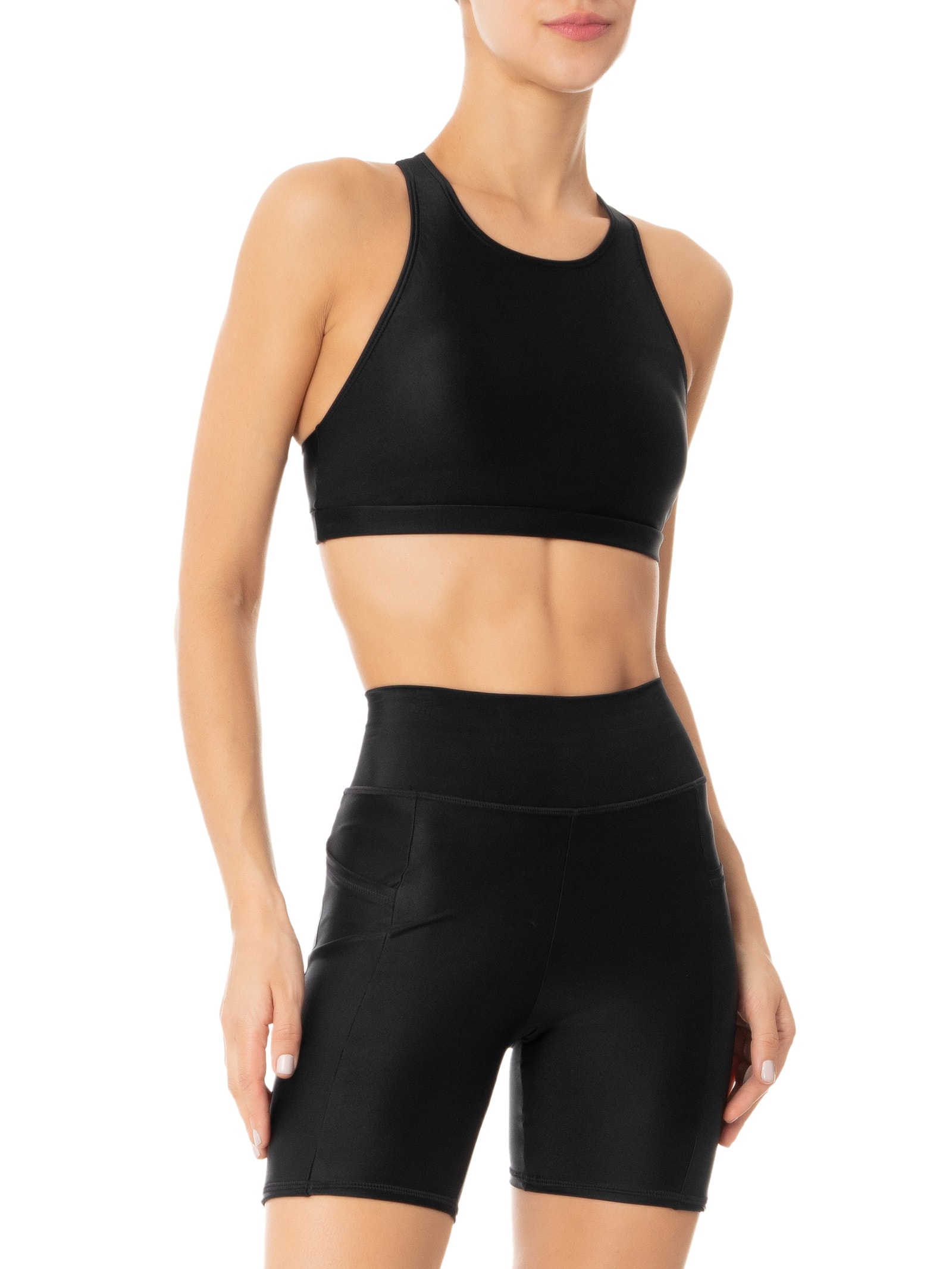 Bermuda Feminina Lisa Preto Body For Sure