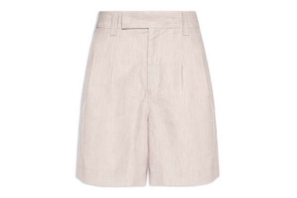 Bermuda Feminina Listra - Cinza