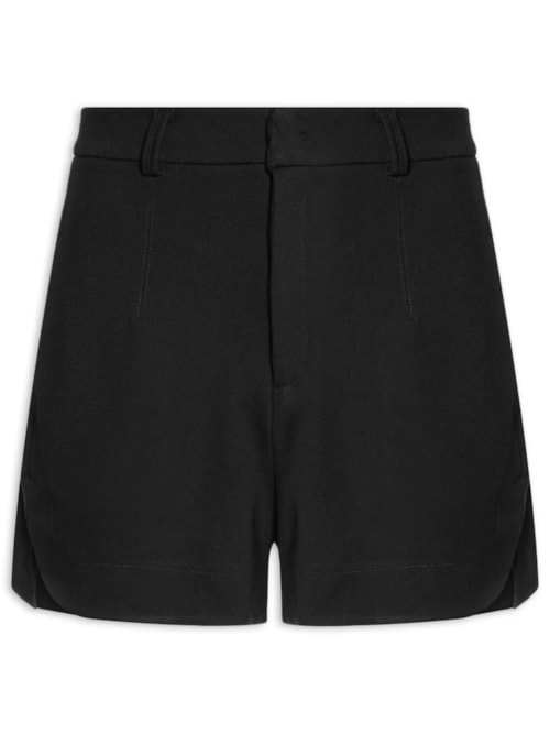 Bermuda Feminina Malha Estruturada – Preta