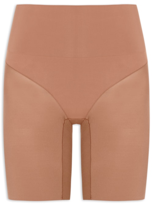 Bermuda Feminina Modeladora Fit Shape – Marrom