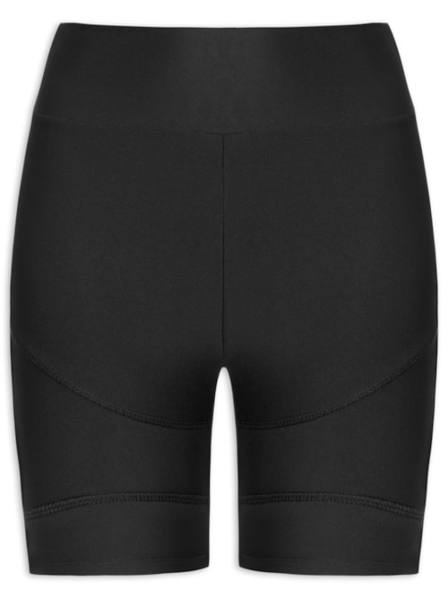 Bermuda Feminina Neoprene Fit – Preto