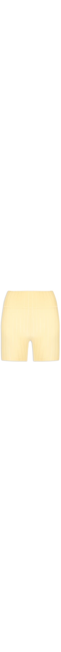 Bermuda Feminina Pinstripes Flow II – Amarelo