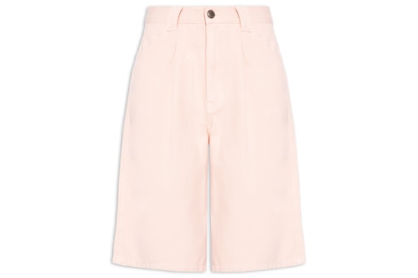 Bermuda Feminina Sarja - Rosa