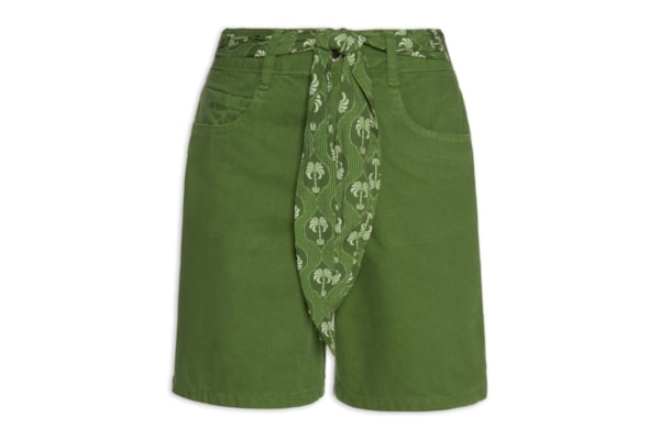 Bermuda Feminina Sarja - Verde