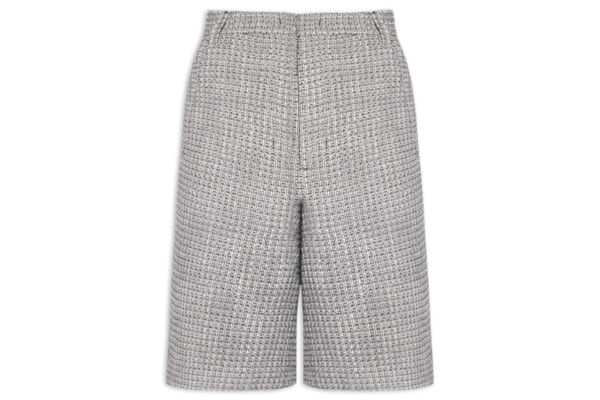 Bermuda Feminina Tweed - Preto
