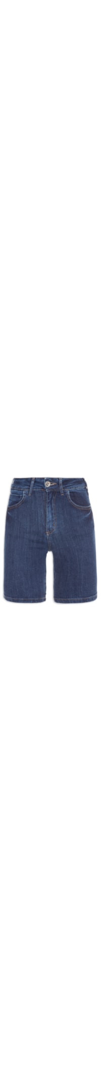 Bermuda Jeans Bia - Azul