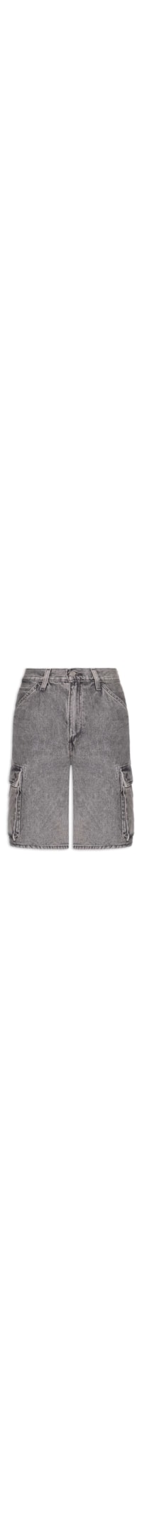 Bermuda Jeans Masculina 478™ Baggy Cargo - Preto