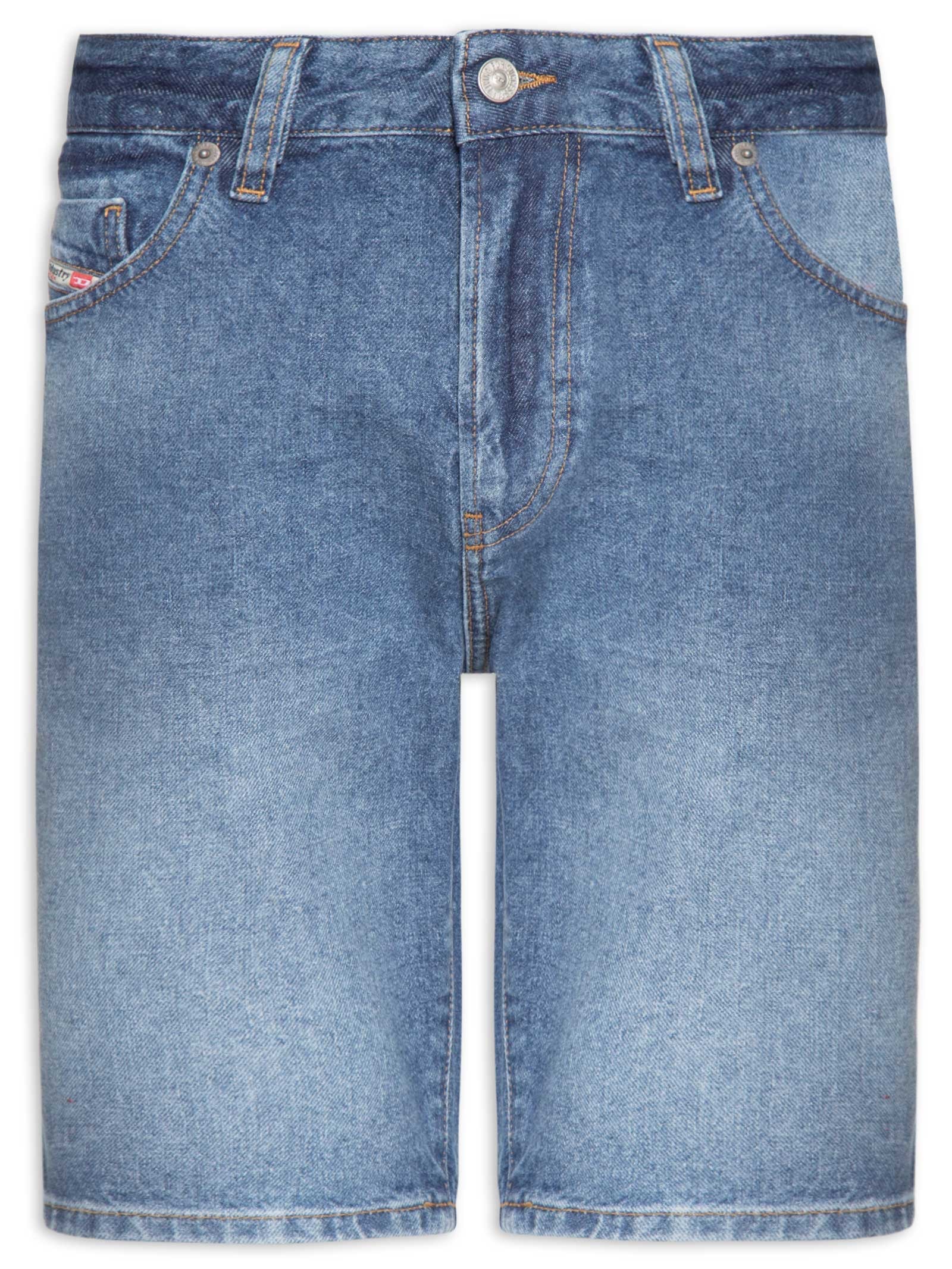 Bermuda Jeans Masculina D-Fin Azul Diesel