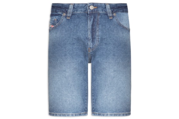Bermuda Jeans Masculina D-Fin - Azul