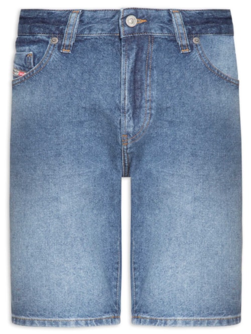 Bermuda Jeans Masculina D-Fin - Azul