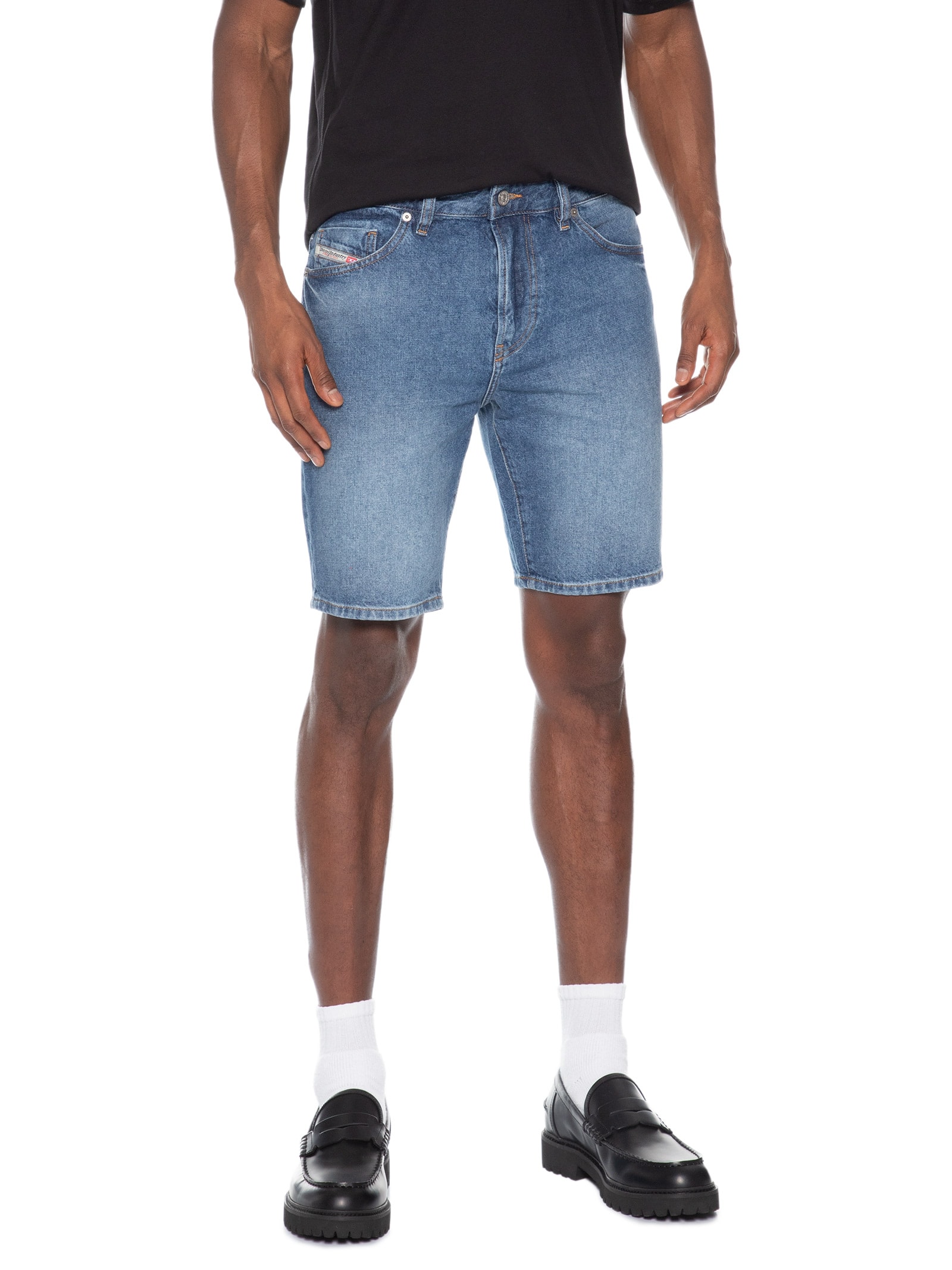 Bermuda Jeans Masculina D-Fin Azul Diesel