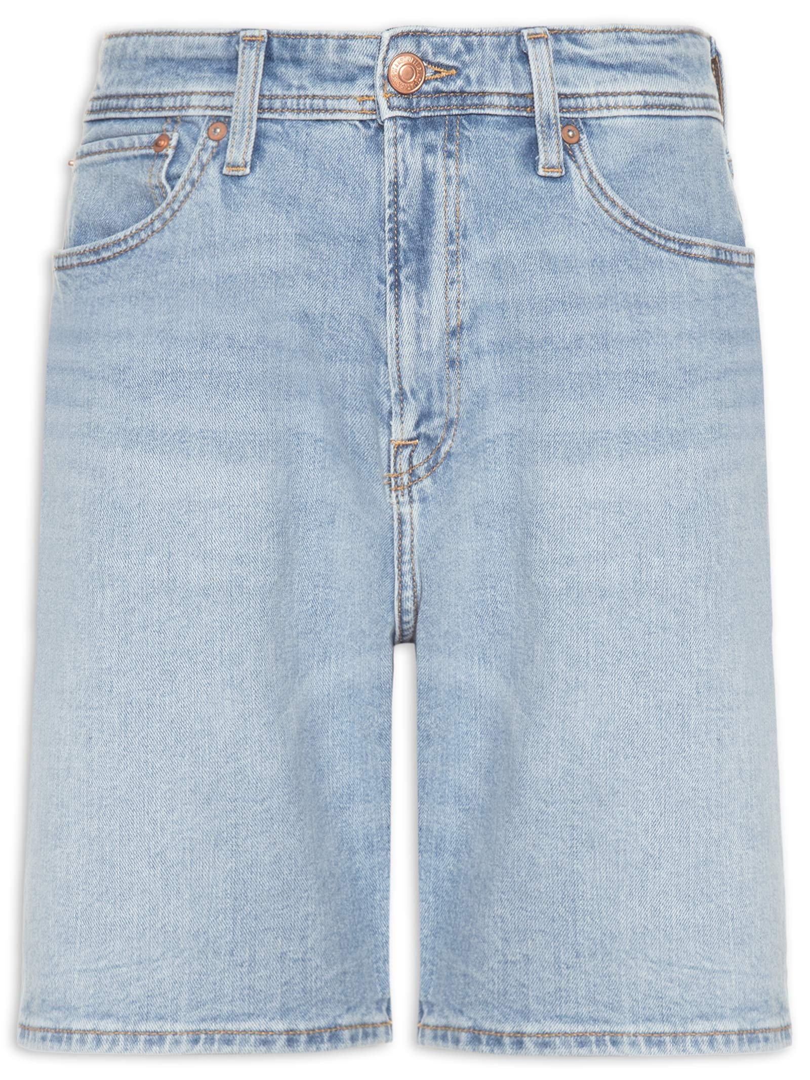 Bermuda Jeans Masculina Tony Original Azul Jack & Jones