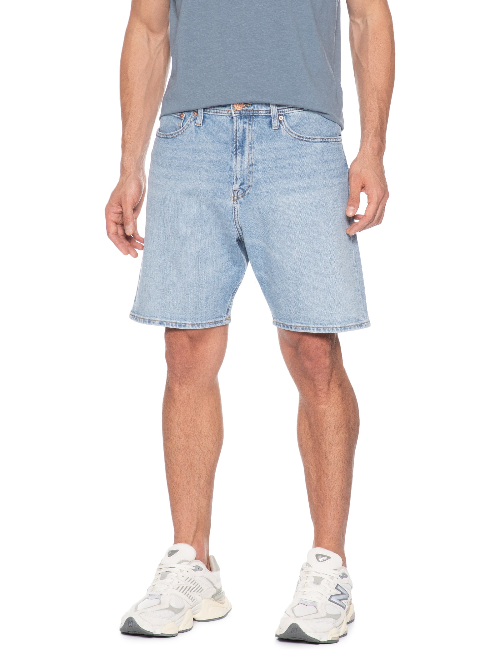 Bermuda Jeans Masculina Tony Original Azul Jack & Jones