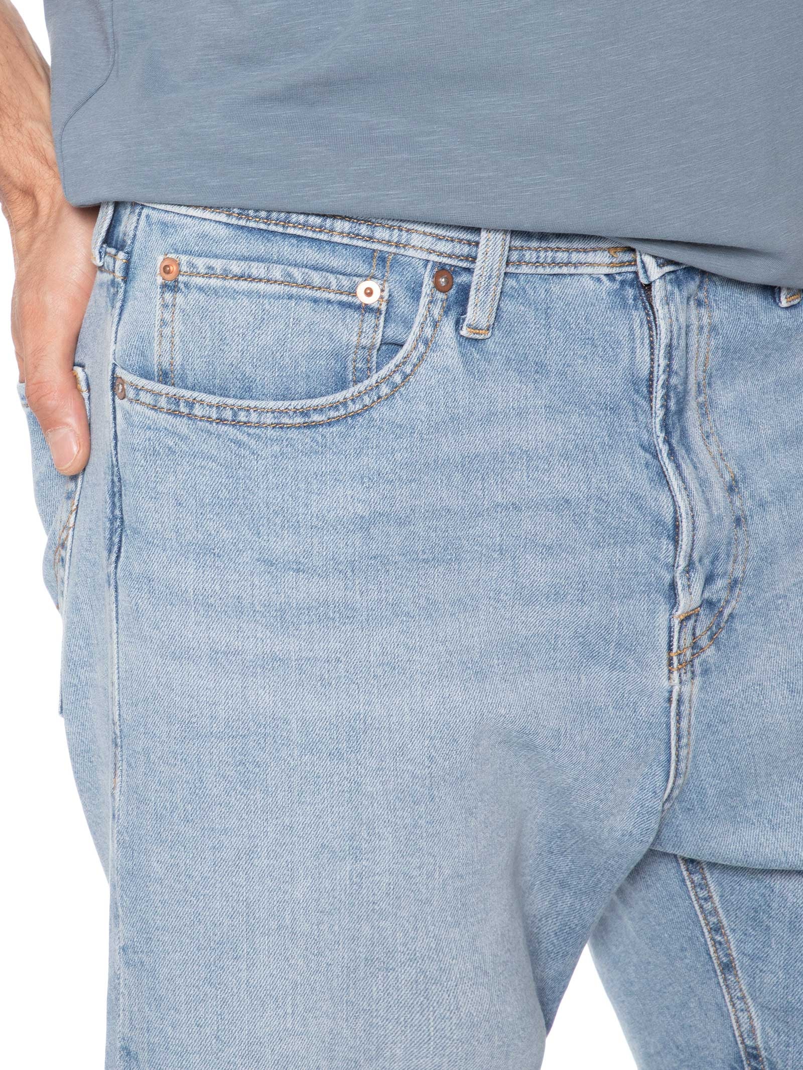Bermuda Jeans Masculina Tony Original Azul Jack & Jones