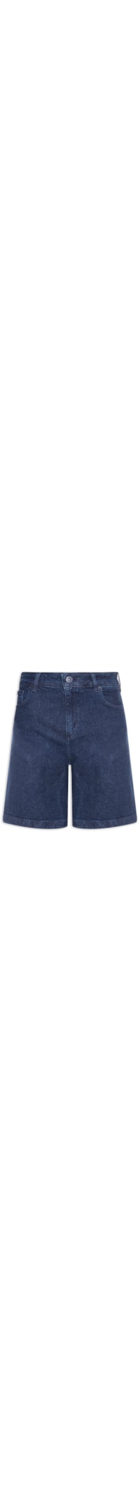 Bermuda Jeans Raquel Feminina – Azul