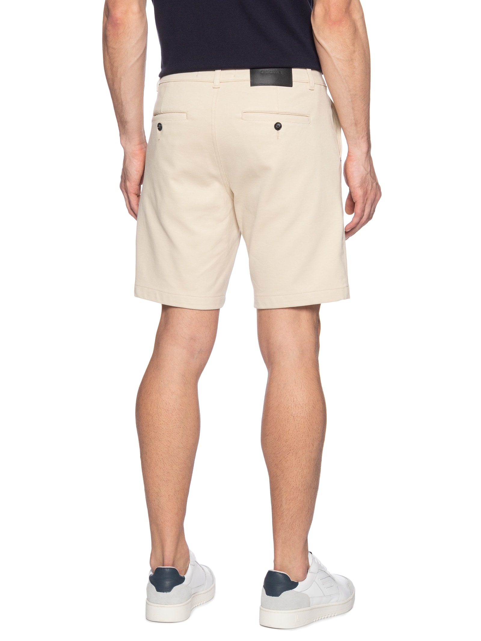 Bermuda Masculina 247 Bege Oficina Reserva