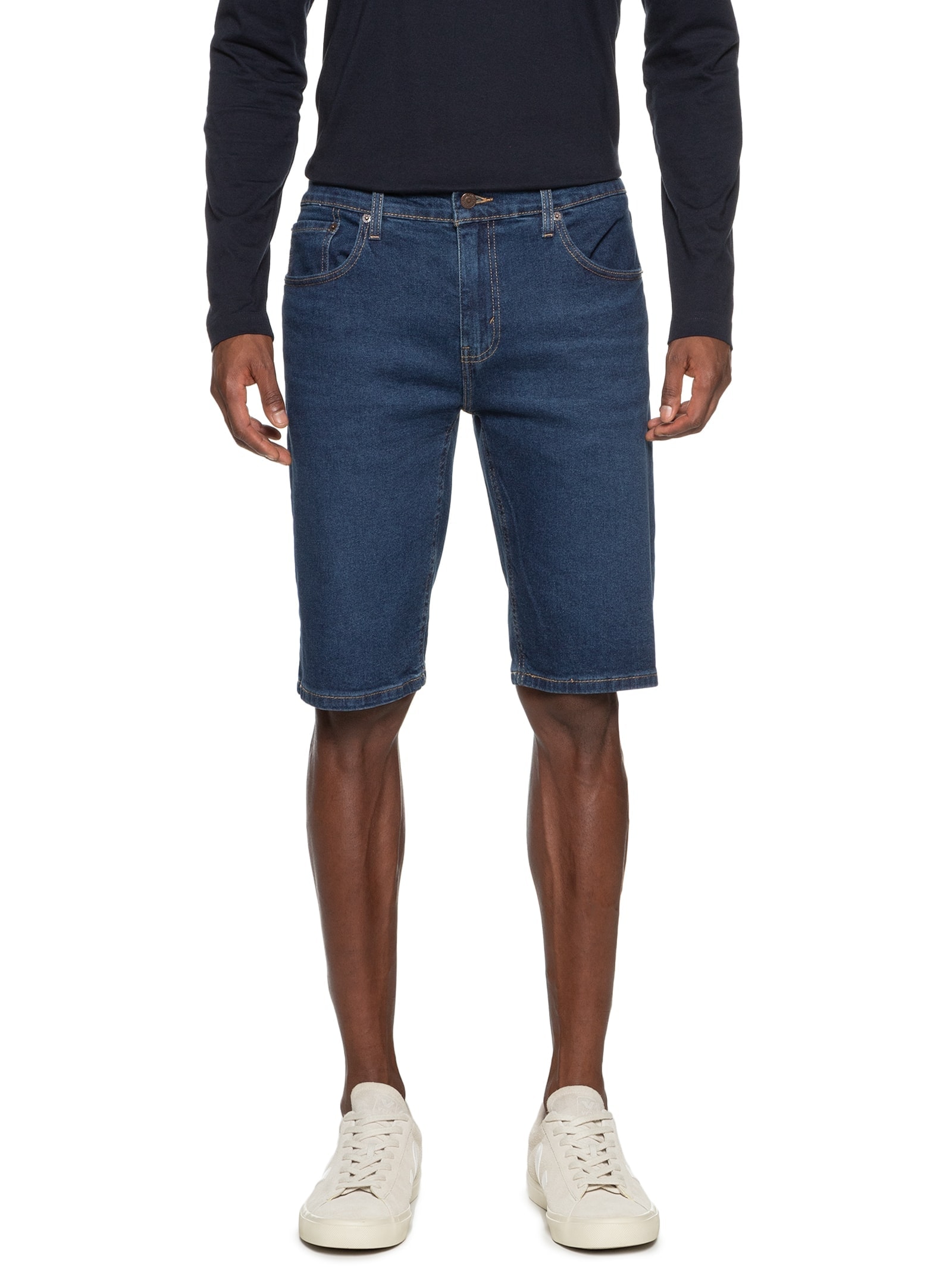 Bermuda Masculina 405 Regular Azul  Levi's