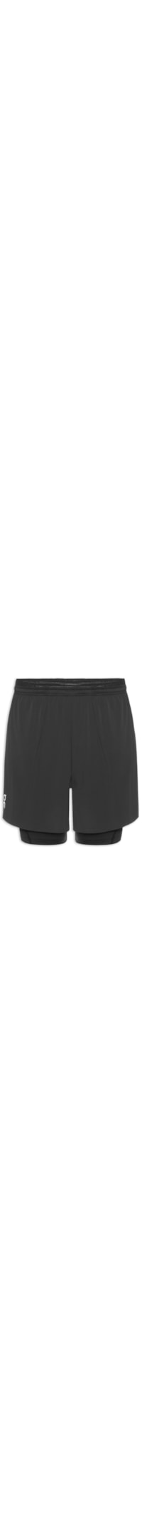 Bermuda Masculina 5'' Performance 2/1 Short - Preto