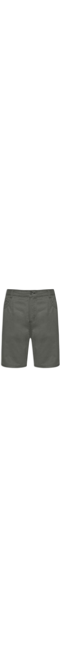 Bermuda Masculina 5 Pockets Basic - Cinza