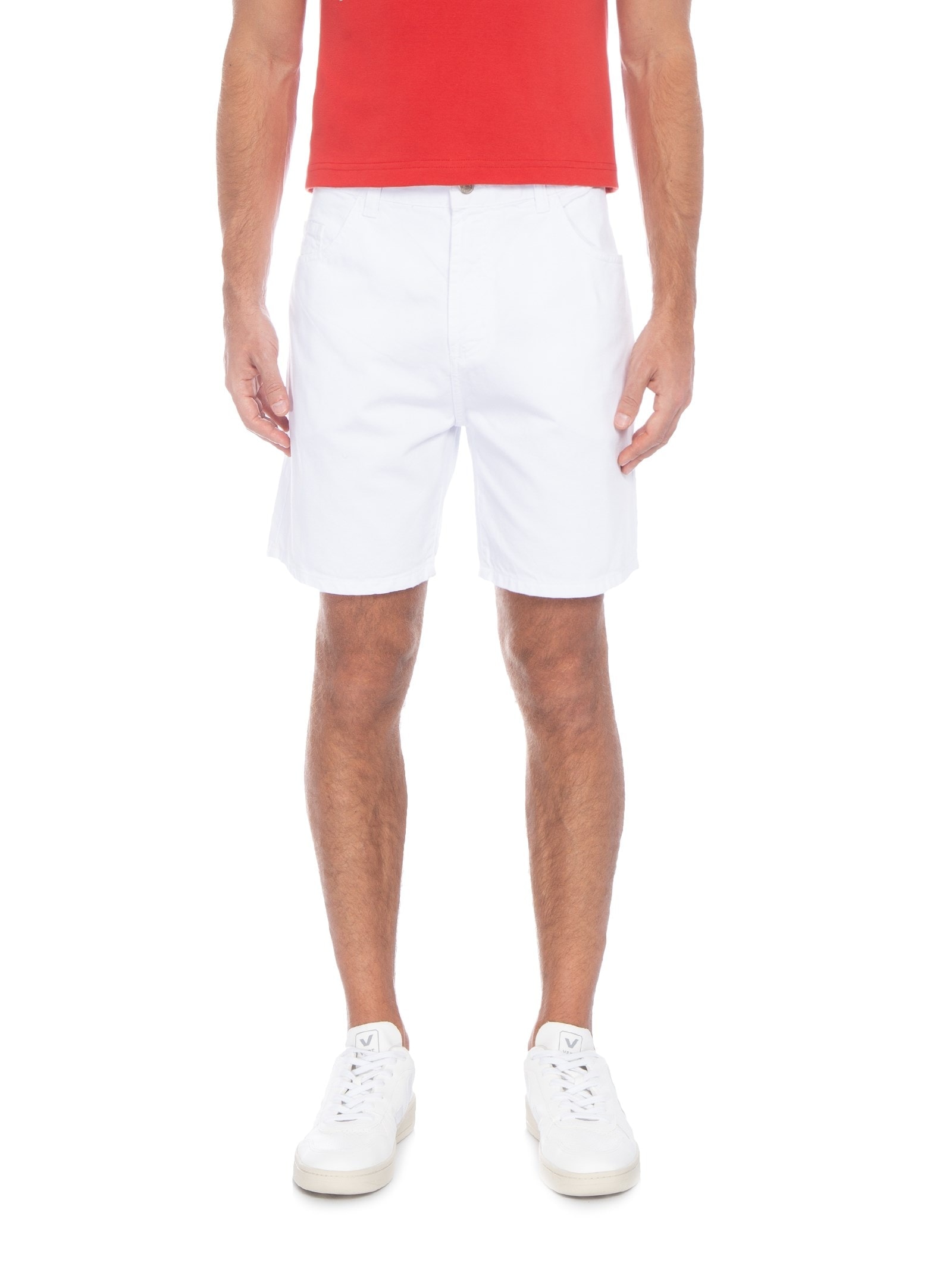 BERMUDA MASCULINA 5 POCKETS LISA BRANCO Osklen