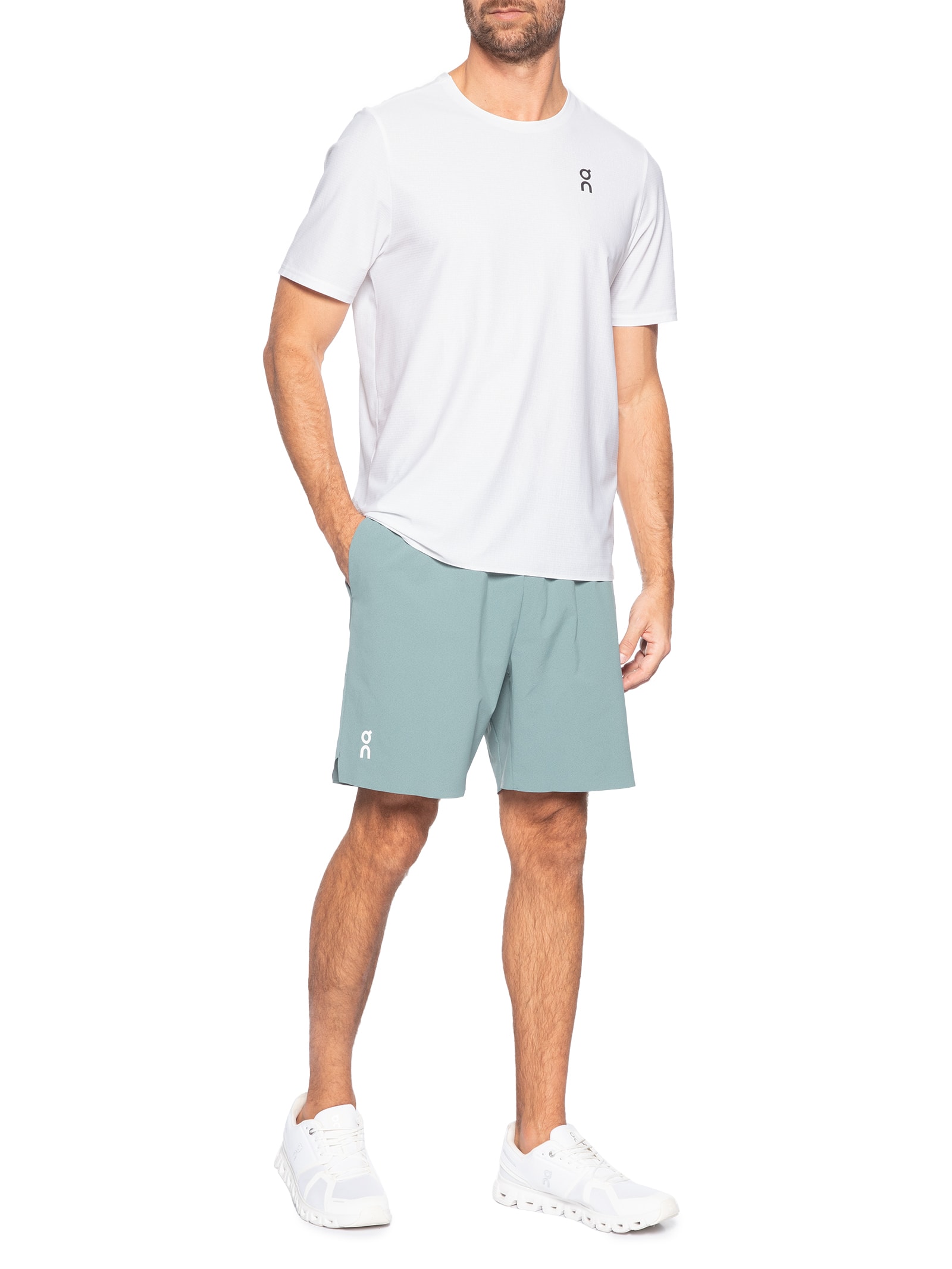 Bermuda Masculina 7 Court Shorts 1 Azul On Running