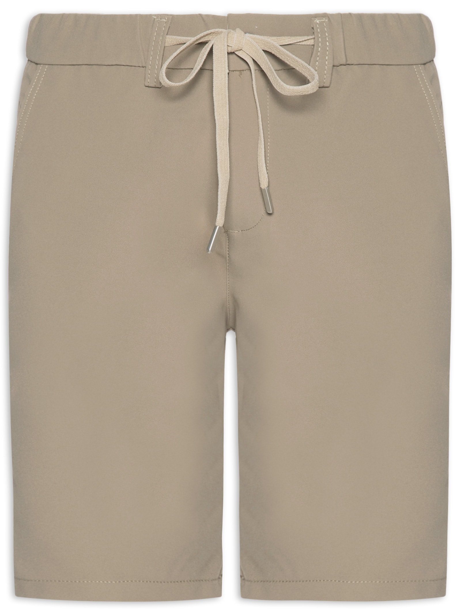 Bermuda Masculina Alfaiataria Cós Elástico E Cordão Verde '2 Essential