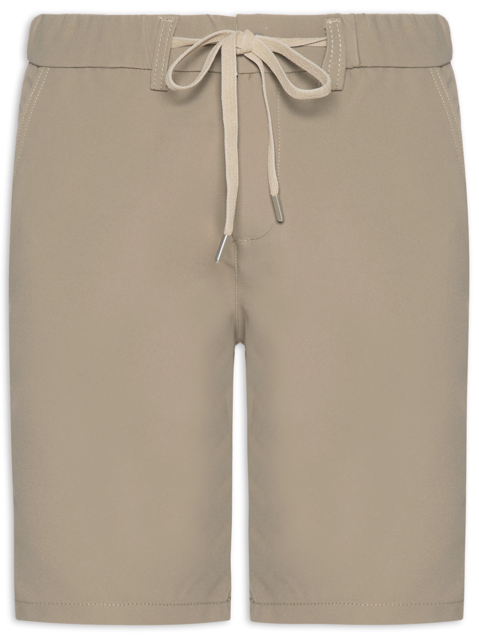 Bermuda Masculina Alfaiataria Cós Elástico E Cordão Verde '2 Essential