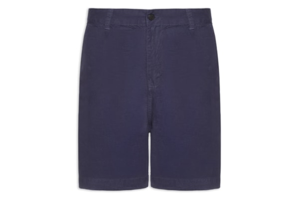 Bermuda Masculina Alfaiataria Cotton E- Basics - Azul