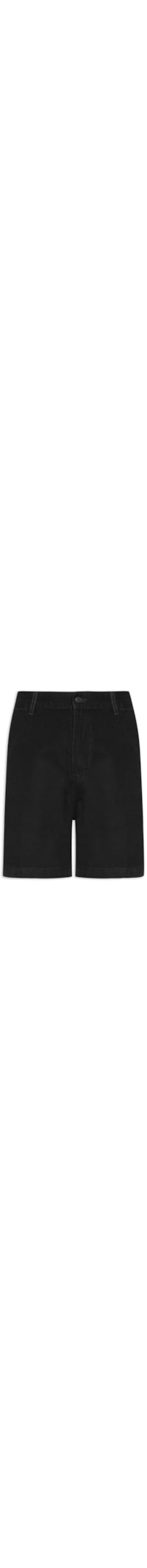 Bermuda Masculina Alfaiataria Cotton E-Basics - Preto