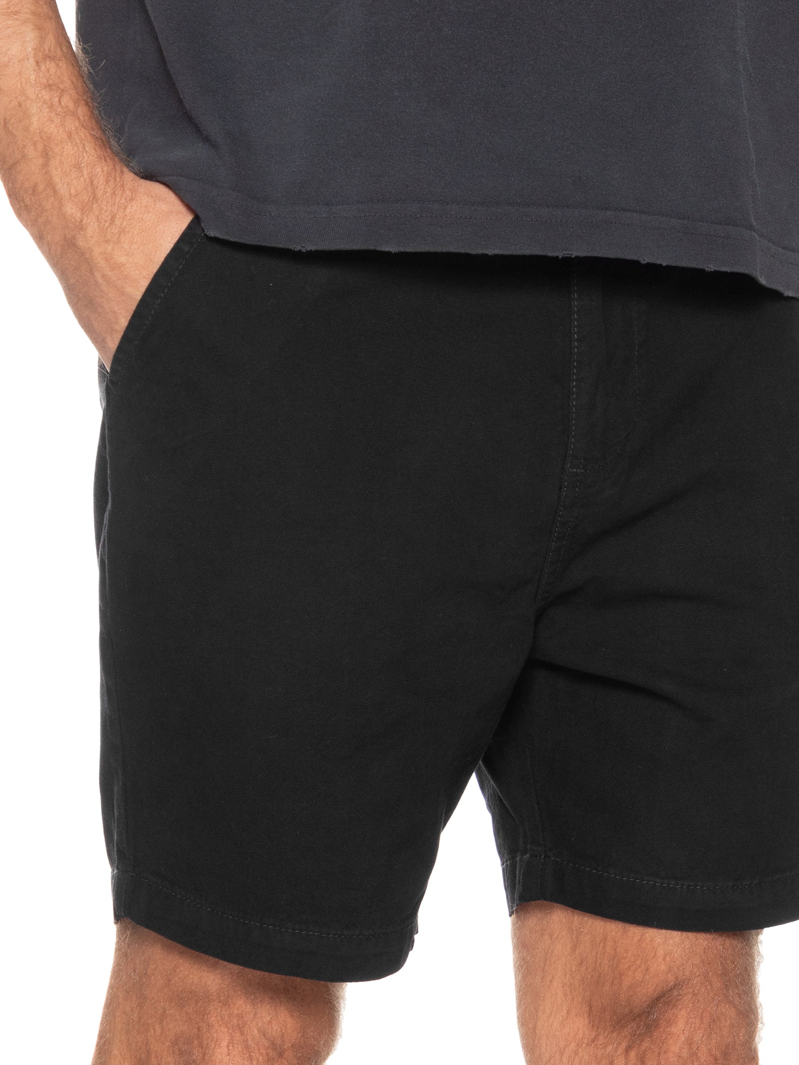 Bermuda Masculina Alfaiataria Cotton E-Basics Preto Osklen