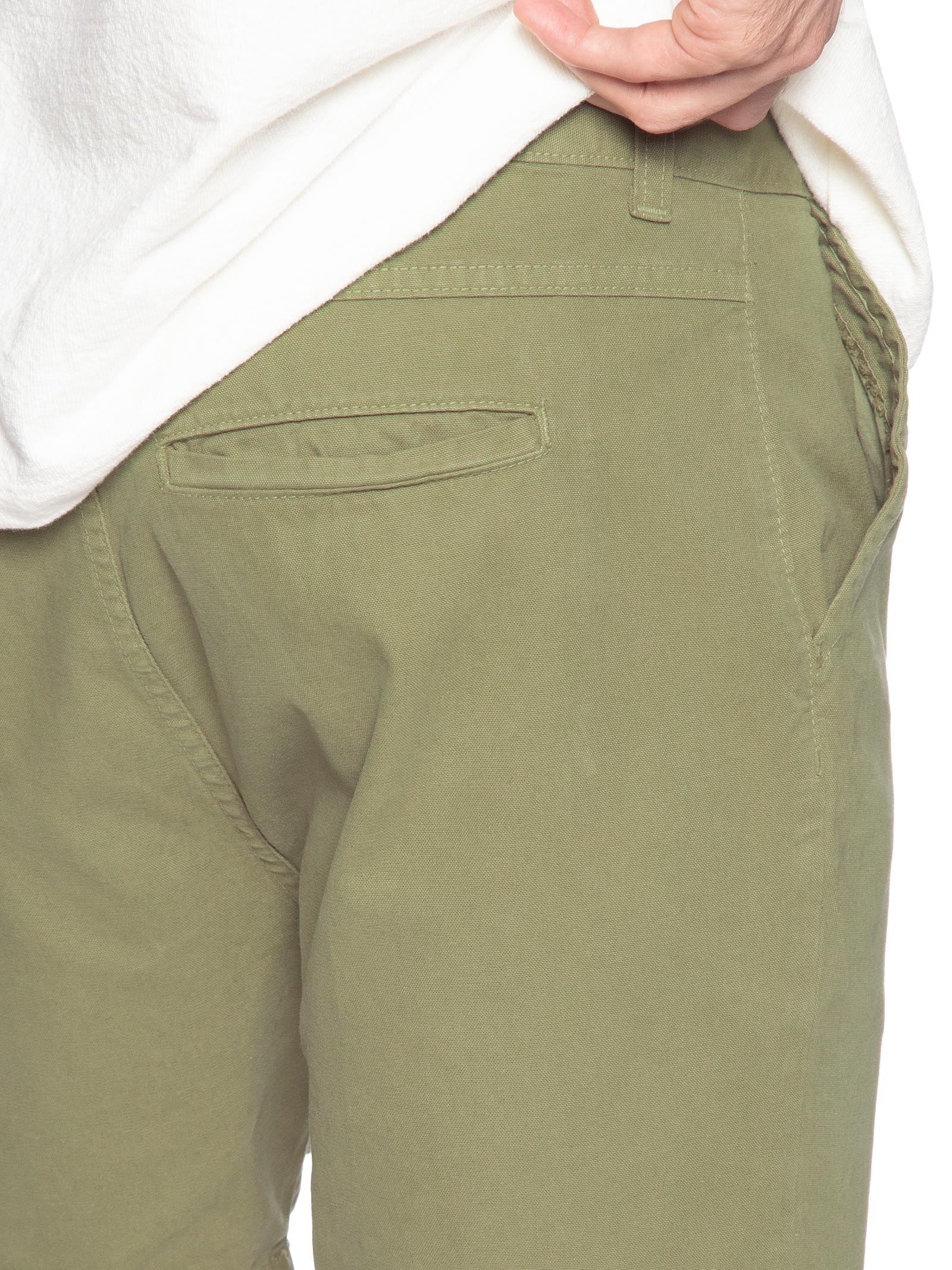 Bermuda Masculina Alfaiataria Cotton E-Basics Verde Osklen