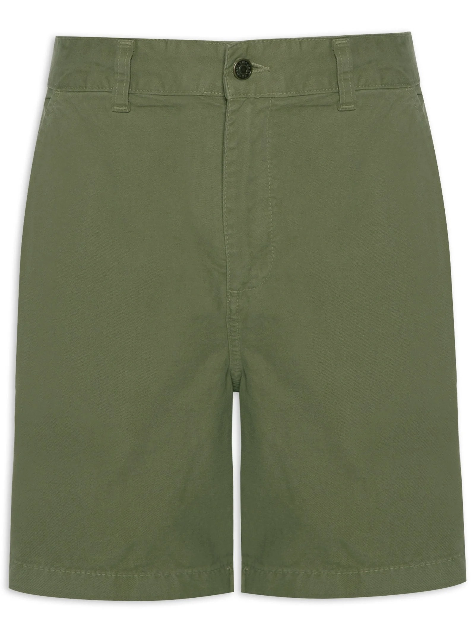 Bermuda Masculina Alfaiataria Cotton E-Basics Verde Osklen