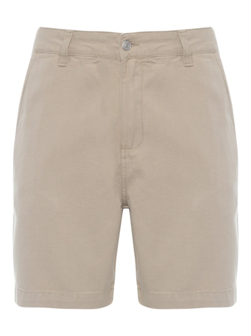Bermuda Masculina Alfaiataria E-basics – Bege