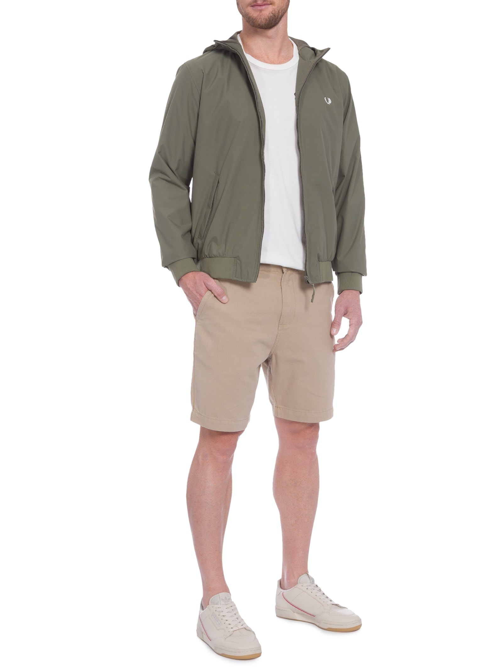 Bermuda Masculina Alfaiataria E-basics Bege Osklen