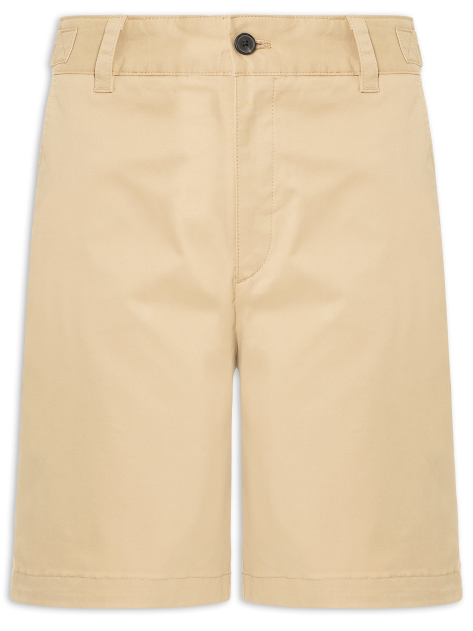 Bermuda Masculina Alfaiataria Genar261S Bege Hugo