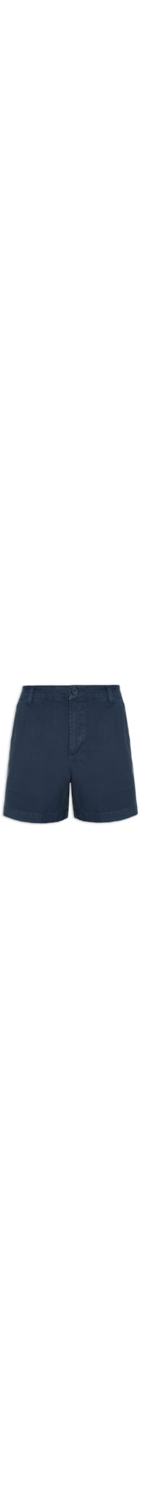 Bermuda Masculina Alfaiataria New Flow Basic - Azul
