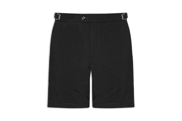 Bermuda Masculina Alfaiataria - Preto