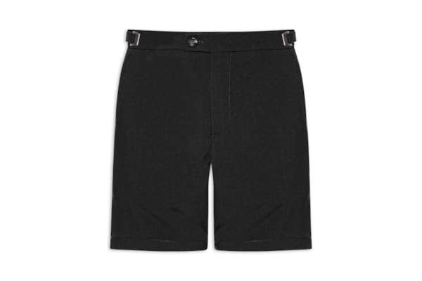 Bermuda Masculina Alfaiataria - Preto