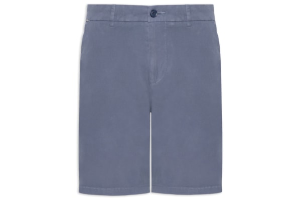 Bermuda Masculina Alfaiataria Slim Fit H-Kane - Azul