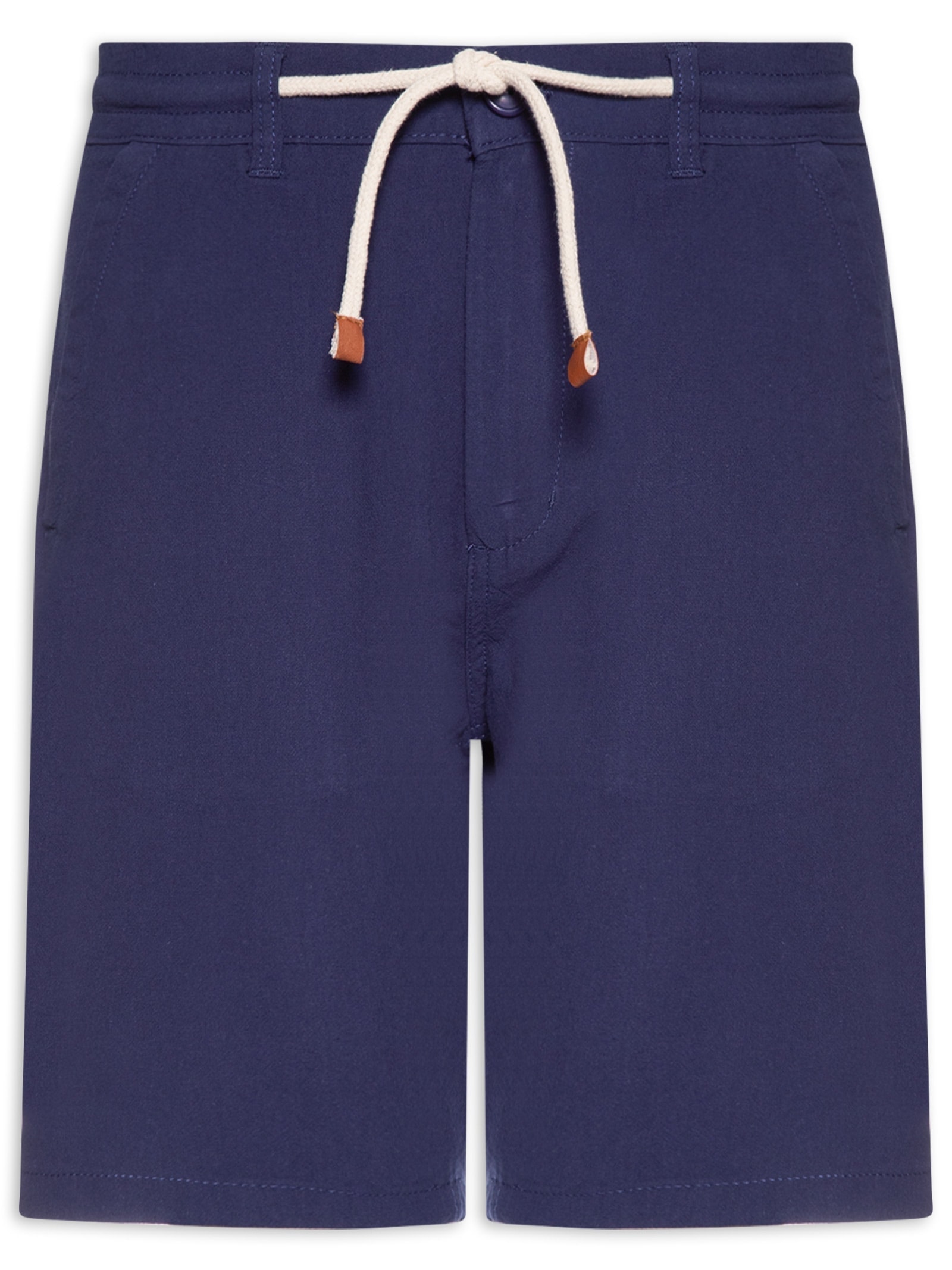 Bermuda Masculina Algodão Ocean Azul '2 Essential