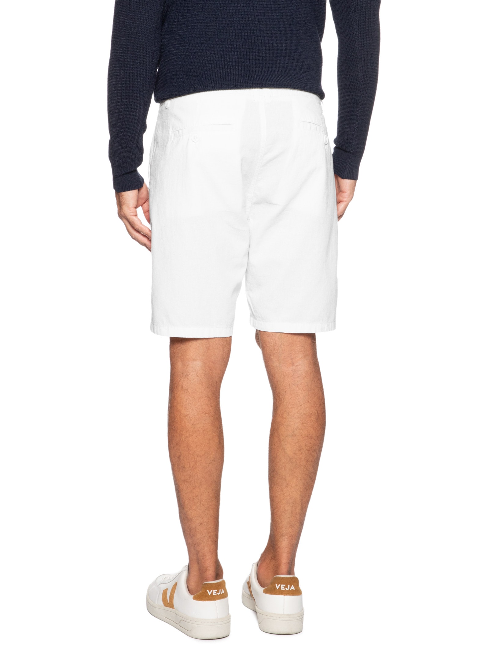 Bermuda Masculina Algodão Ocean Branco '2 Essential