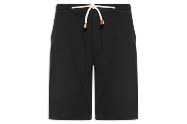 Bermuda Masculina Algodão Ocean - Preto