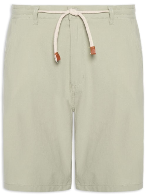 Bermuda Masculina Algodão Ocean – Verde
