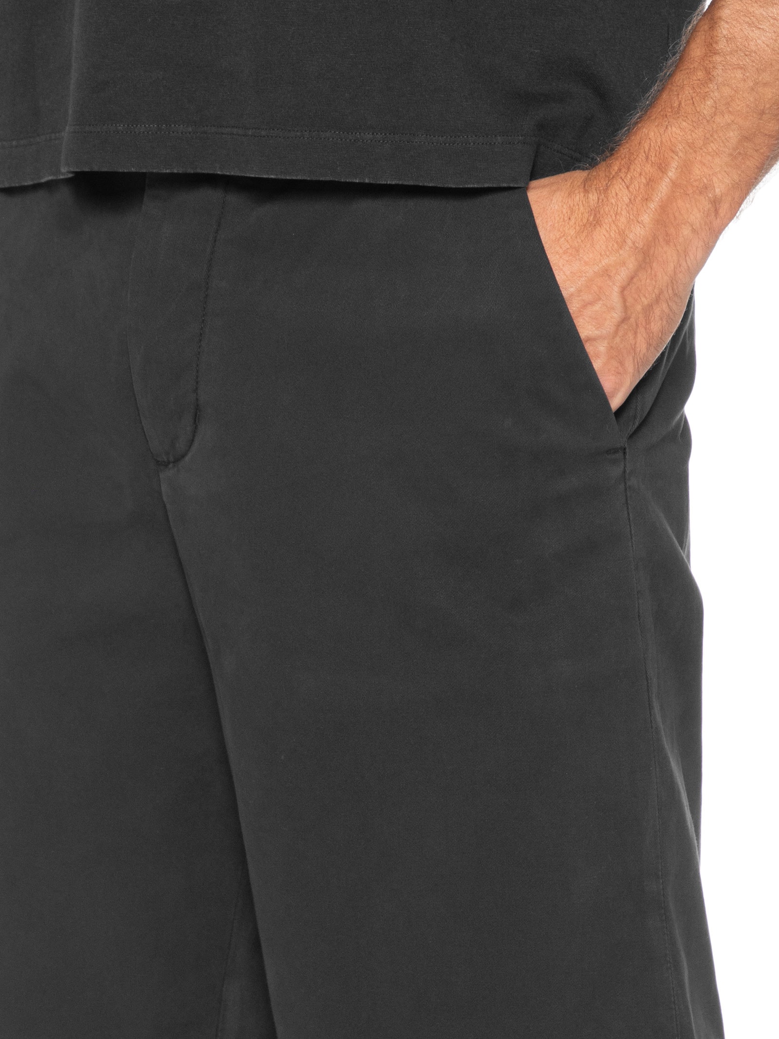 Bermuda Masculina Baggy Chino Short Preto Cotton On