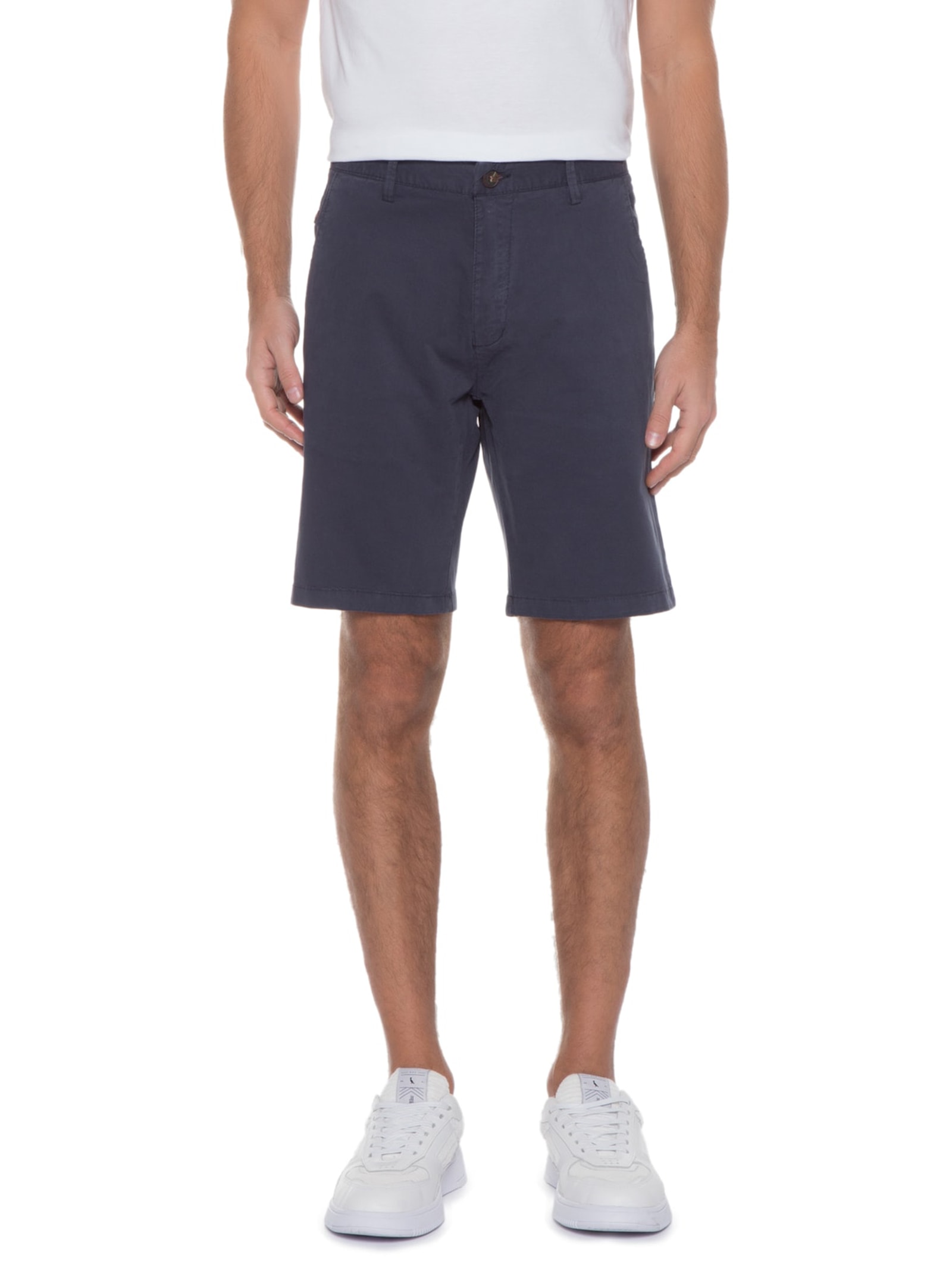 Bermuda Masculina Básica Azul Jab