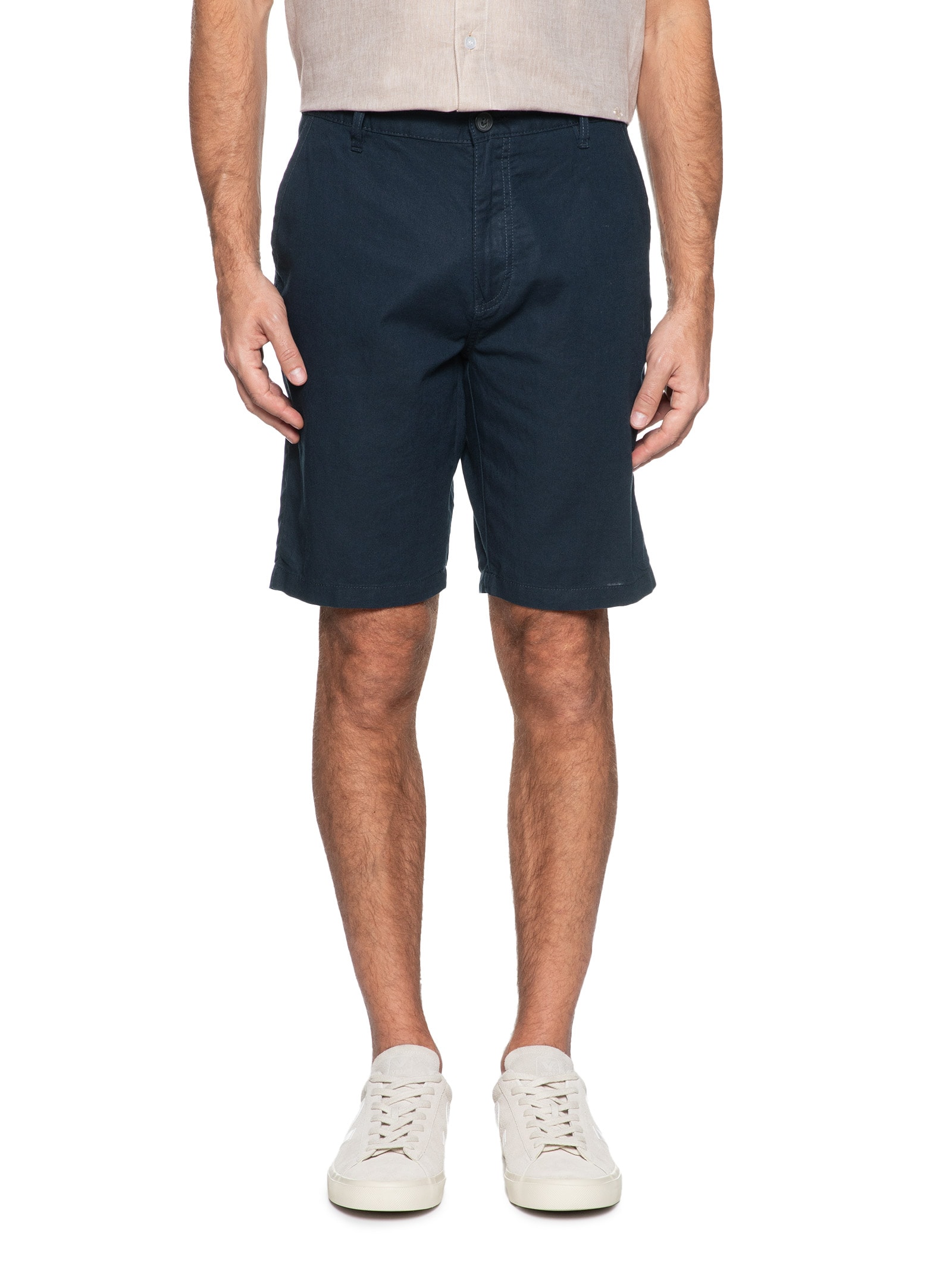 Bermuda Masculina Básica Azul  '2 Essential