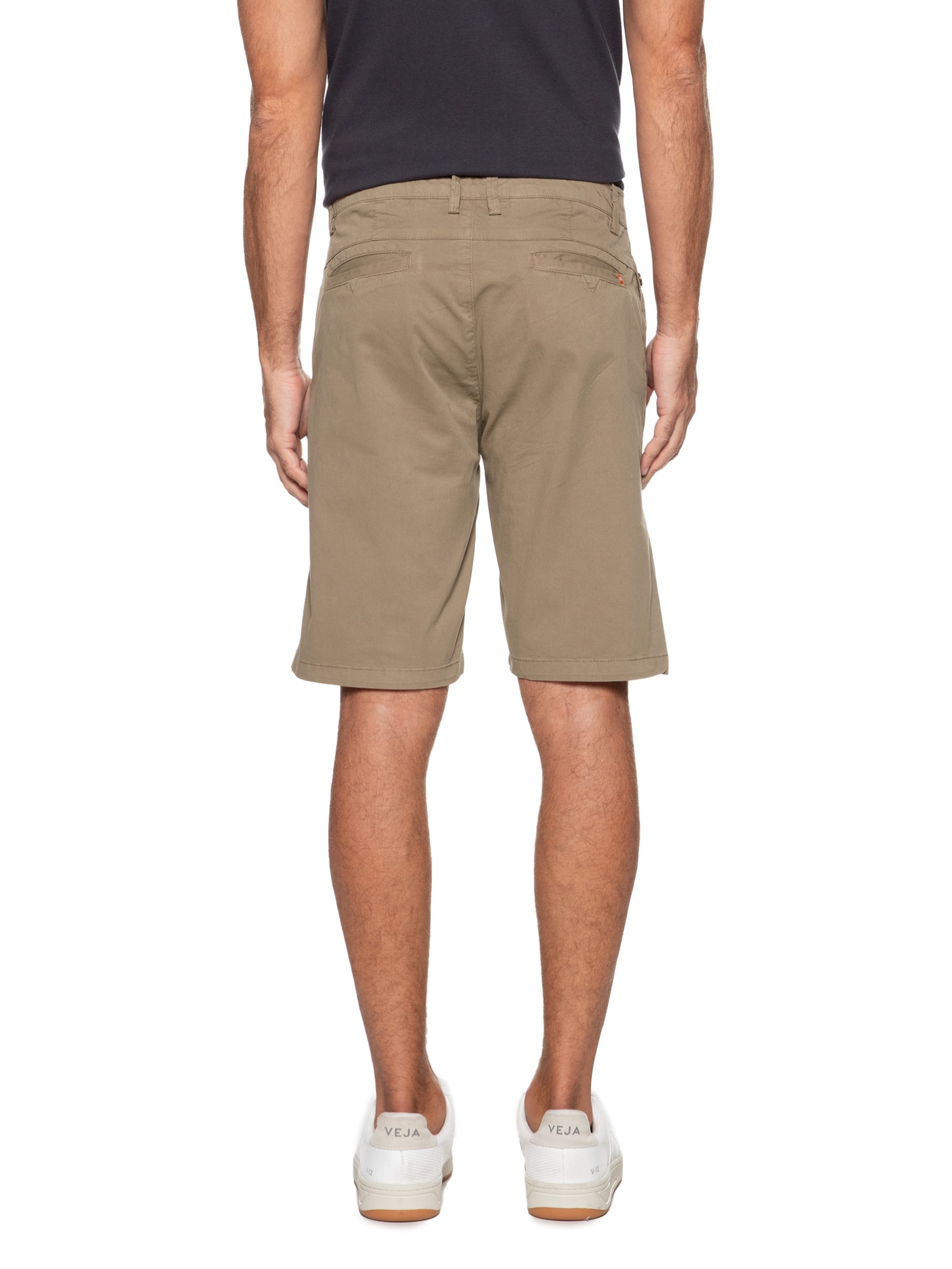 Bermuda Masculina Básica Bege Jab