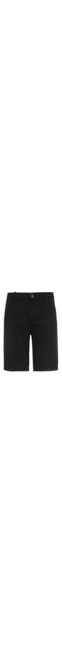 Bermuda Masculina Básica - Preto