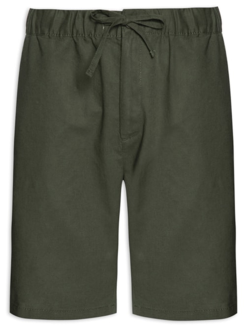 Bermuda Masculina Básica – Verde